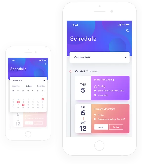 The mobile app template for business - 亿万28
